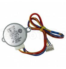 Шаговый Мотор Haier 001A3000072E Вал (D-5мм, Н-9мм), Корпус (Н-19мм), 12V