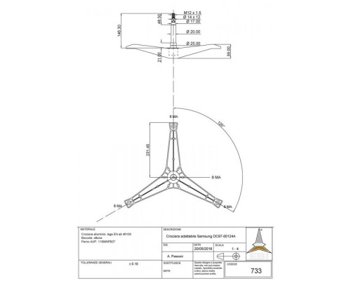 Крестовина барабана для стиральной машины DC97-00124A