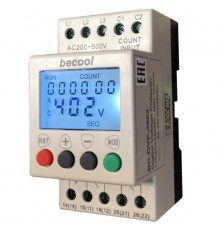 Реле контроля напряжения Becool BC-DVP-3803