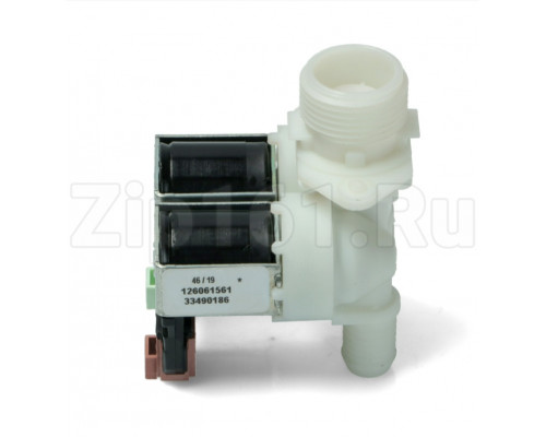 Клапан Bitron/Elbi 2W-180 на защелке Electrolux Zanussi AEG 50297055001 Клапан Bitron/Elbi 2W-180 на защелке Electrolux Zanussi AEG 50297055001