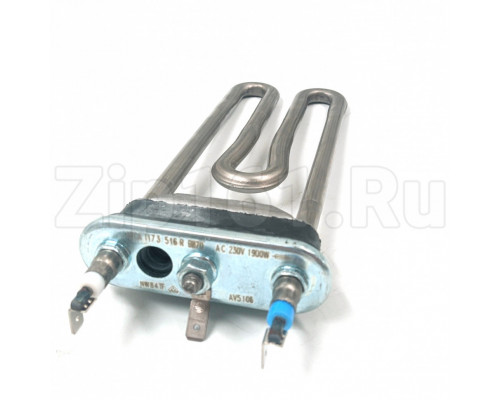 Тэн 1900W IRCA прямой с отверстием под датчик L=180 Ardo 524023901 Indesit 273277 Тэн 1900W IRCA прямой с отверстием под датчик L=180 Ardo 524023901 Indesit 273277