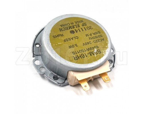 Мотор поддона для микроволновых СВЧ печей 6549W1S011S 3W 5/6R.P.M 220-240V