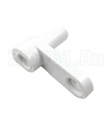 Упор нижний левый для двери холодильника Ariston Indesit C00857180 C00857267