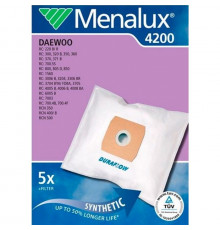 Пылесборные мешки синтетические Menalux 4200 для пылесоса Daewoo Electrolux 9001961342