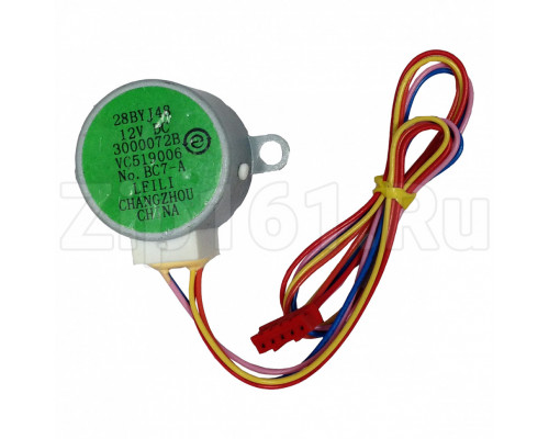 Шаговый Мотор Haier A001A3000072B Вал (D-5мм, Н-9мм), Корпус (Н-19мм), 12V Шаговый Мотор Haier A001A3000072B Вал (D-5мм, Н-9мм), Корпус (Н-19мм), 12V