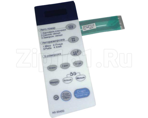 Сенсорная панель СВЧ 3506W1A402A MS-2042G Сенсорная панель СВЧ 3506W1A402A MS-2042G