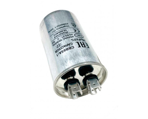 Конденсатор CBB65 35uF 450V алюминий 2x4 контакта