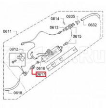 Соединение термоблока для Vero, Siemens EQ.5 622062