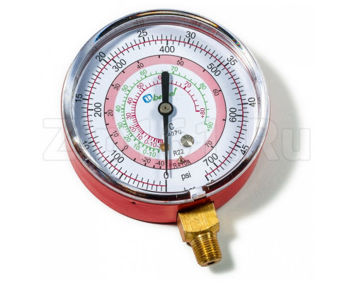 Манометр 80 мм. (R22; R407C; R410A) Becool BCOH-N Манометр 80 мм. (R22; R407C; R410A) Becool BCOH-N