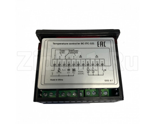 Программируемый контроллер 2 датчик 220V Becool BC-ITC-321 Программируемый контроллер 2 датчик 220V Becool BC-ITC-321