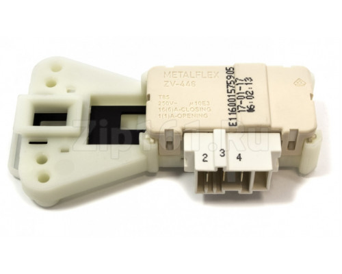 Замок люка METALFLEX ZV-446 Indesit 085194 Замок люка METALFLEX ZV-446 Indesit 085194
