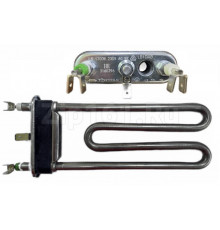 Тэн 1700W L-175mm короткий, прямой с отверстием, двойные клеммы T-CONTROLS by Thermowatt 3160296