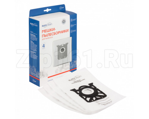Мешок-пылесборник Euroclean для Electrolux E-02/4, 4 шт Мешок-пылесборник Euroclean для Electrolux E-02/4, 4 шт
