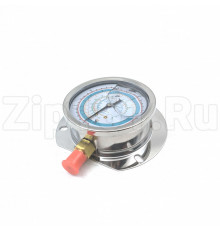 Манометр с глицерином, 80 мм (R22; R134a; R404A; R407C; R507) Becool BCJH-NG-80