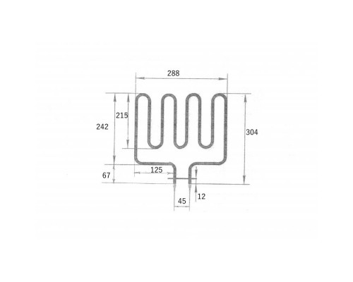 ТЭН для саун HARVIA 1700W 215 А 8/1,7 Т 220