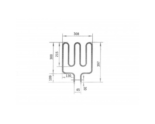 ТЭН для саун HARVIA ZSK-690 1500W 195 А 8/1,5 Т 220