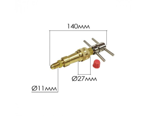 Муфта Ганзена быстросъемная WT - 2C 1/4