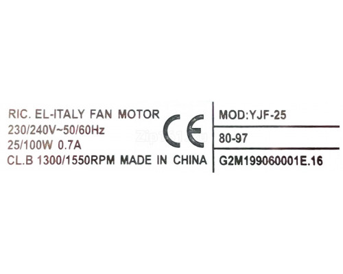 Микродвигатель 25Вт RPM 1300-1500 230v Италия Микродвигатель 25Вт RPM 1300-1500 230v Италия