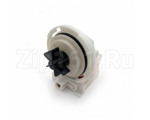 Сливной насос Copreci 30W без улитки, 4 защелки по кругу, фишка вперед , Siemens 215914 Сливной насос Copreci 30W без улитки, 4 защелки по кругу, фишка вперед , Siemens 215914