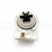 Сливной насос Copreci 30W без улитки, 4 защелки по кругу, фишка вперед , Siemens 215914