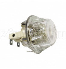 Лампа духовки 25w 230V в сборе с патроном и плафоном для плит INDESIT ARISTON C00078426