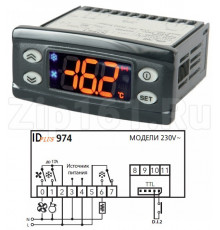 Программируемый контроллер Eliwell ID plus 974 RUS NTC 2Hp 230V BZ