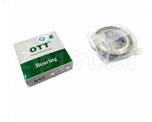 Подшипник 6206 ZZ OTT Подшипник 6206 ZZ OTT