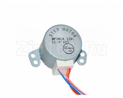 Поворотный шаговый мотор (двигатель жалюзи) кондиционера 12V MP28GA LL-07411 Вал (Н-9 мм, D-5 мм) Поворотный шаговый мотор (двигатель жалюзи) кондиционера 12V MP28GA LL-07411 Вал (Н-9 мм, D-5 мм)