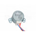 Поворотный шаговый мотор (двигатель жалюзи) кондиционера 12V MP28GA LL-07411 Вал (Н-9 мм, D-5 мм)