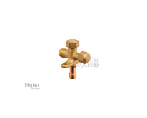 Сервисный кран 3/8 3-х ходовой Haier A0010705988B