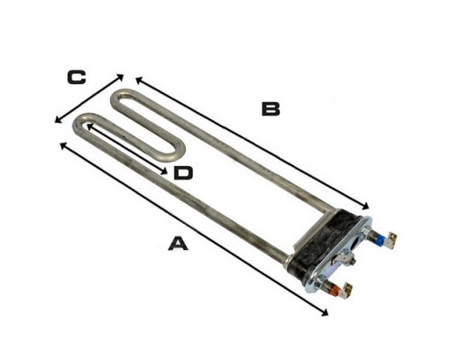 Тэн 1850W прямой с отверстием под датчик L=240 Candy Thermowatt