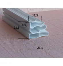 Уплотнитель двери холодильника Позис (560 х 740 мм) Профиль ПС