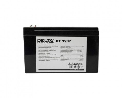 Аккумуляторная батарея DT 1207 (12V/7Ah)