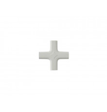 Накладка декоративная крестовая Germanella белая