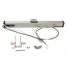 Электропривод цепной AM56-LET250N-400MM с радиомодулем, пульт в комплекте, 230В, серый