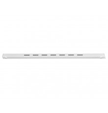 Клапан вентиляционный SM 1000 4000, белый RAL9016 матовый (4 заглушки в комплекте: 2 боковые (правая и левая), 2 для отверстий под саморезы.)