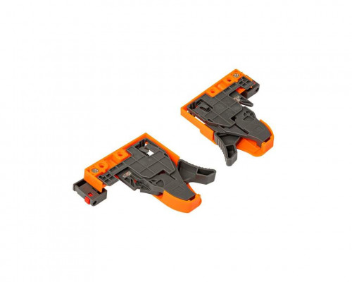 Комплект (2 части R+L) Фиксаторов для направляющих скрытого монтажа Firmax 3D Control 1 ком. Комплект (2 части R+L) Фиксаторов для направляющих скрытого монтажа Firmax 3D Control 1 ком.