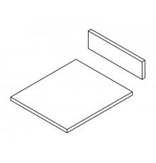 Комплект ЛДСП для ящика под духовку FRM0366, L=500 W=600 H=54 1 шт.
