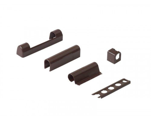 Комплект декоративных накладок RAL8017 Коричневый (5 позиций)