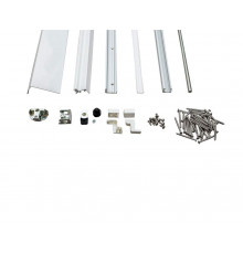Комплект направляющих  Alu-HKS, 790-930/1930, белый 230539