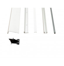 Комплект направляющих PSK COMFORT GR107/240, белый