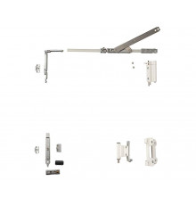 Комплект поворотно-откидной без ручки, Европаз V.01, V.02, 365-465, белый