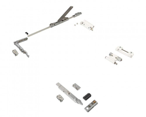 Комплект поворотно-откидной без ручки, Европаз V.01, V.02, 365-465, белый