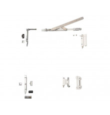 Комплект поворотно-откидной без ручки, Европаз V.01, V.02, 495-935, белый