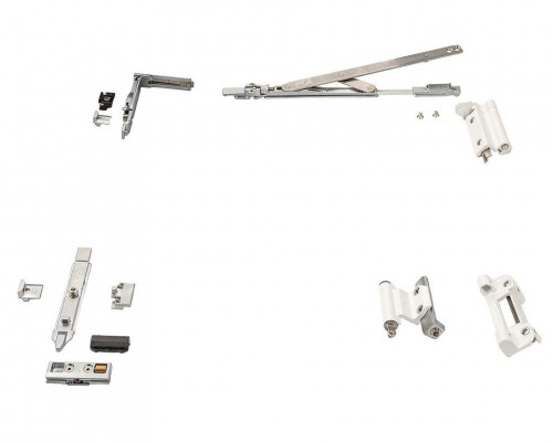 Комплект поворотно-откидной без ручки, Европаз V.01, V.02, 495-935, белый