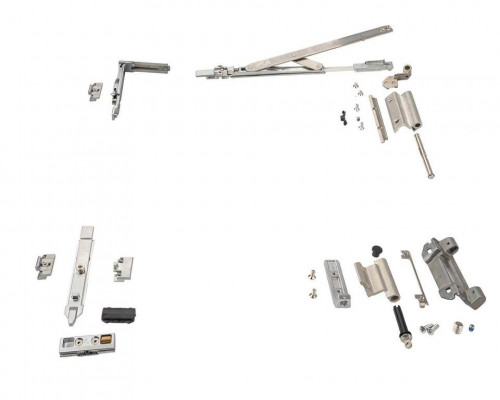 Комплект поворотно-откидной без ручки, Европаз V.01, V.02, 495-935, неокраш.