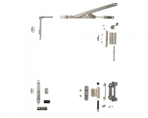 Комплект поворотно-откидной без ручки, Европаз V.01, V.02, 495-935, неокраш.