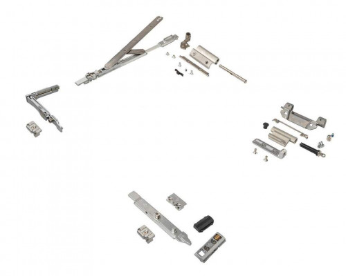 Комплект поворотно-откидной без ручки, Европаз V.01, V.02, 495-935, неокраш.