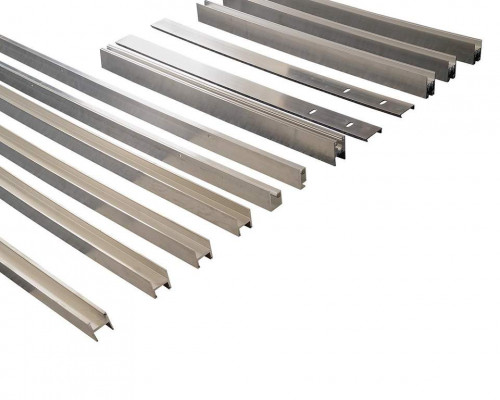 Комплект створок FLEX ST 2000(Ш)x3200(В) мм (часть для покраски, необходима комплектация артикулом DOR2185B), для заполнений - стекло, 8 мм, стеклопакет 22 мм, без стекла, 8020224)