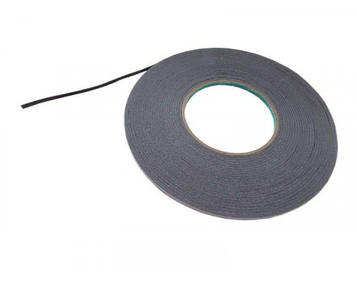 Лента клейкая для первичной сборки стеклопакетов 4мм 100м черная